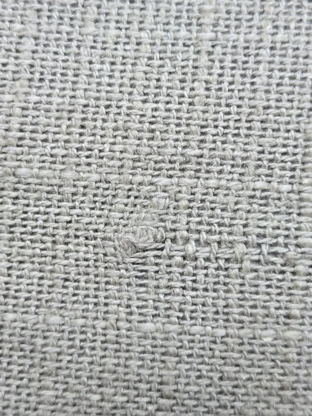 NWT QUINCE Set Of 2 48x96 Cotton Slub Blackout Curtains Grey 0775